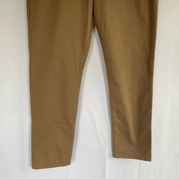 Khakis by GAP Tan Brown Chino cotton pants skinny mini size 14 light brown - Picture 5 of 12